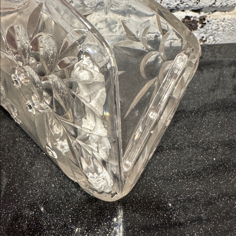 50s Elegant Lucite Clear Clutch Bag - Picture 7 of 13